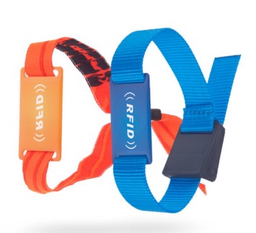 RFID腕带 尼龙智能感应腕带